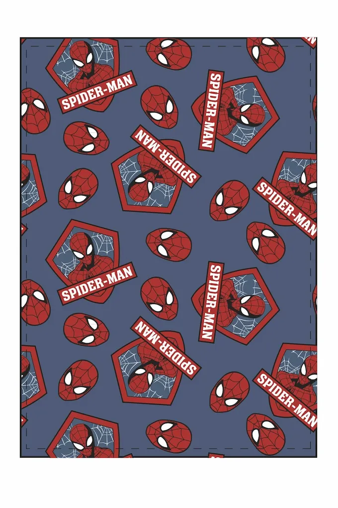 Superhero Printed Coral Fleece Blanket ZH83420