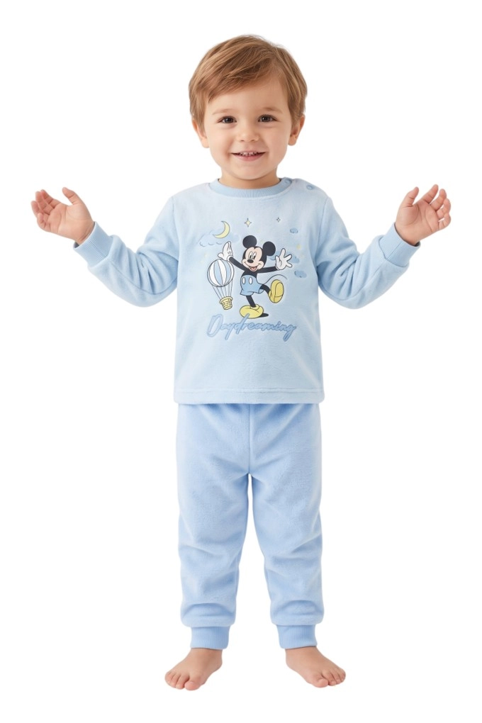 Baby Boy Coral Fleece Pyjama Mickey ZH55899