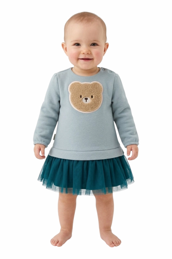 25470 Baby Thermal Embroidered Dress