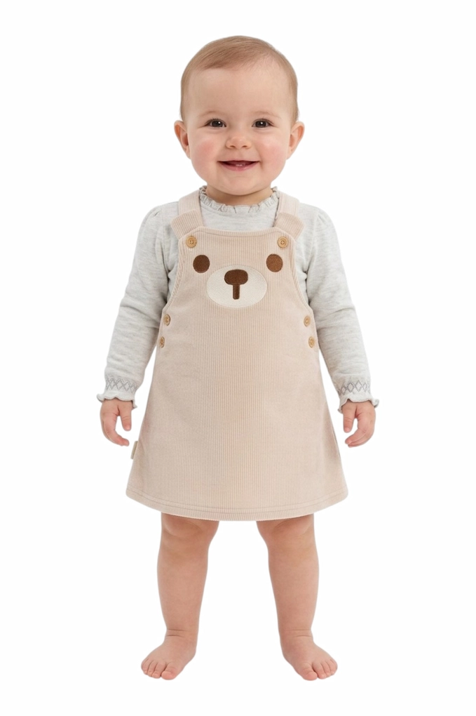 25472 Corduroy 2 PIeces Baby Set