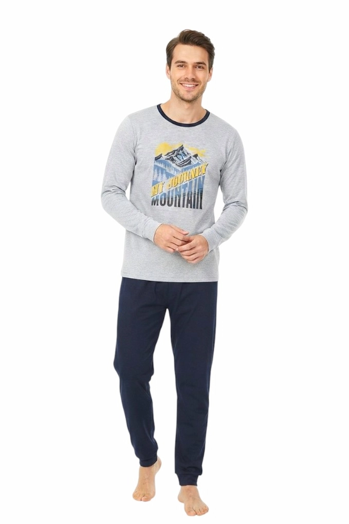 4456 Man Thermal Printed Pyjama Set
