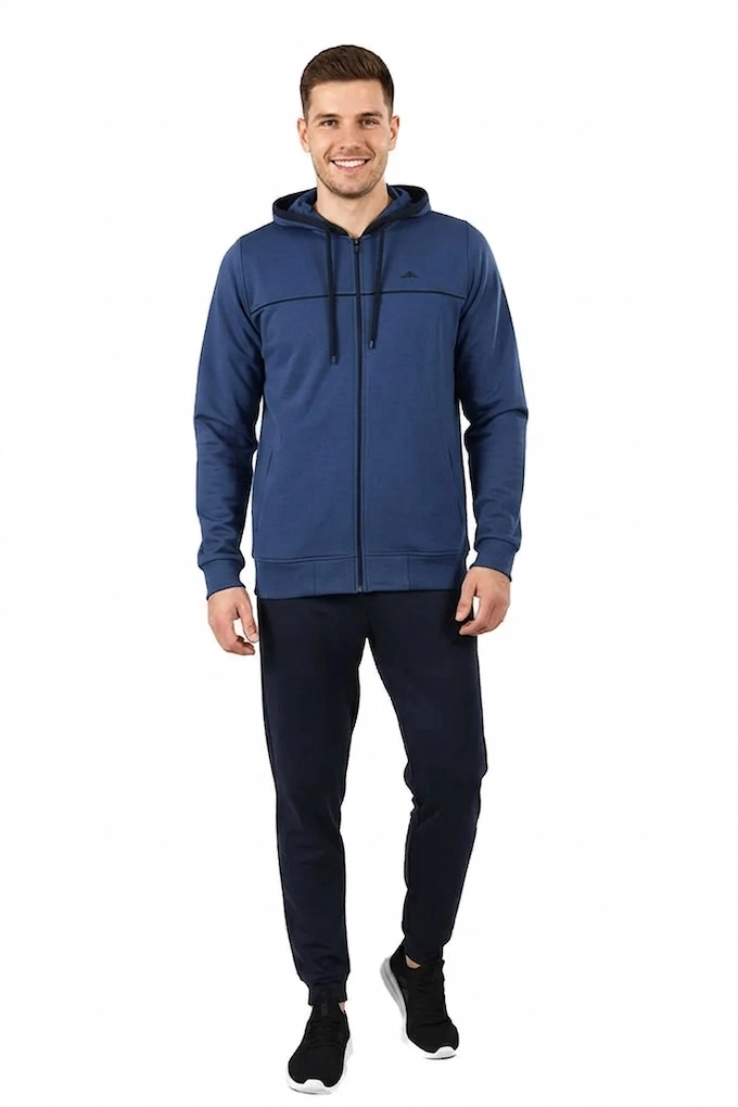 Man Cotton Tracksuit w/ Hoodie 625