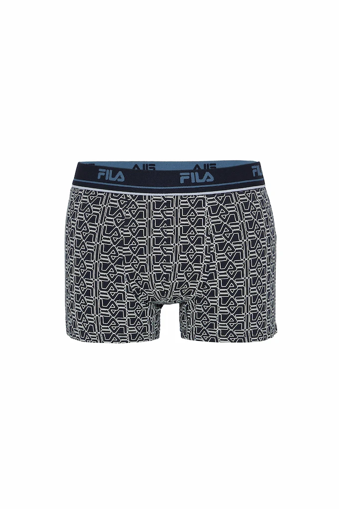 FU5004/2 Man Printed Elastic Boxers Pack 2