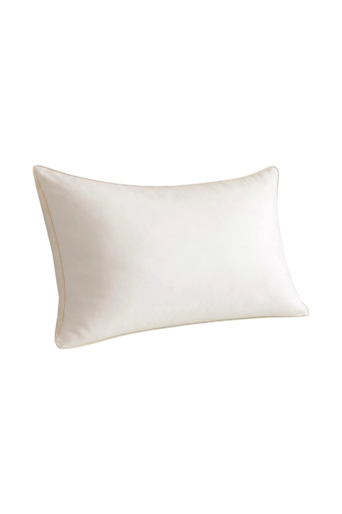 Percal Effect Pillow with Piping 50x70 KATE