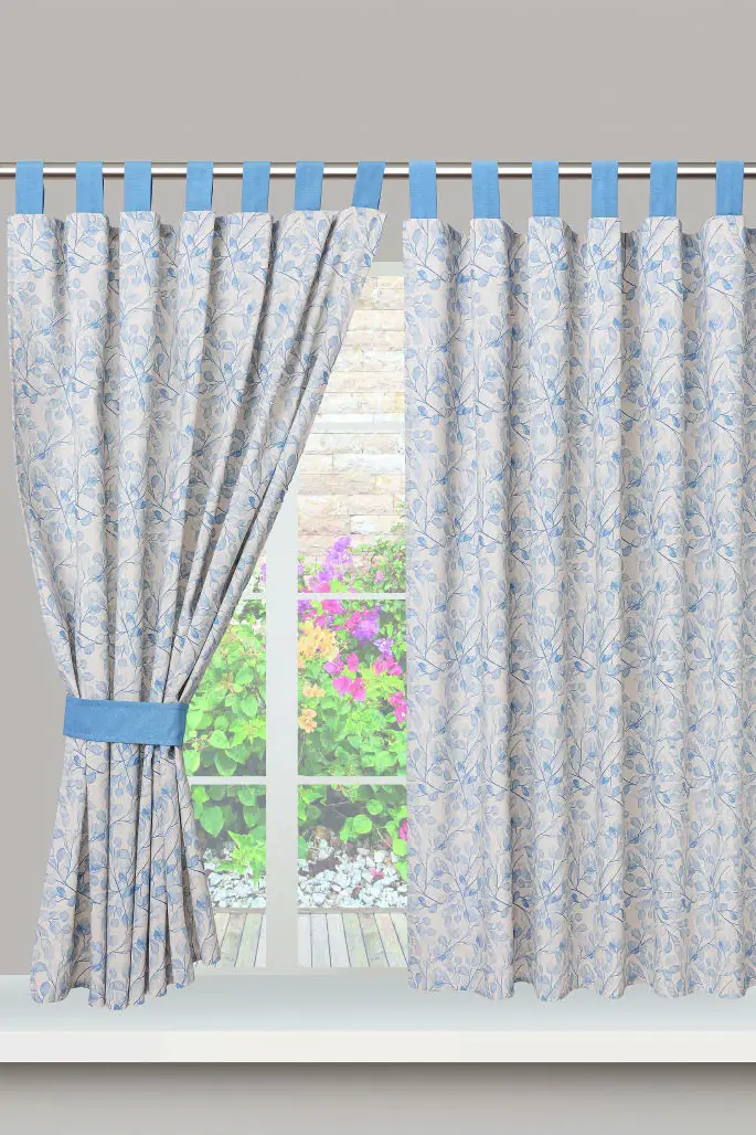 Printed Kitchen Curtain Cotton Blend LUAR