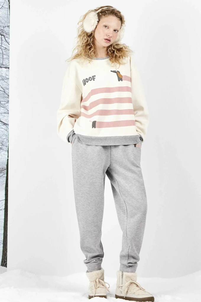 Women Long Sleeve Brushed Knit Pyjamas Gisela 2/20513
