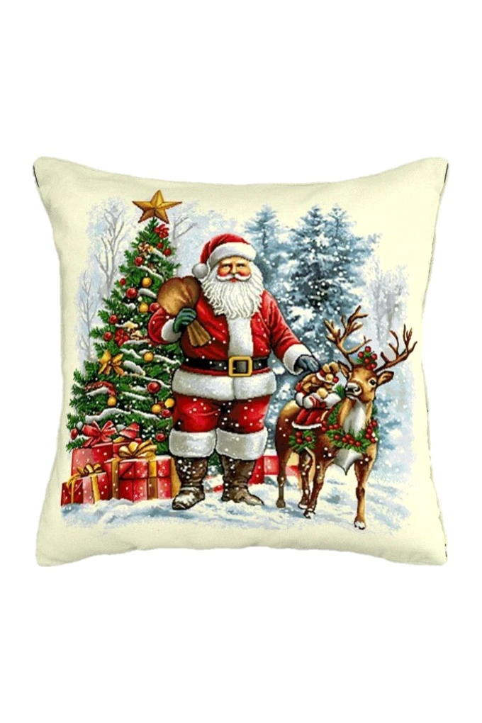 Christmas Santa Claus Printed Cushion 45x45 26-631