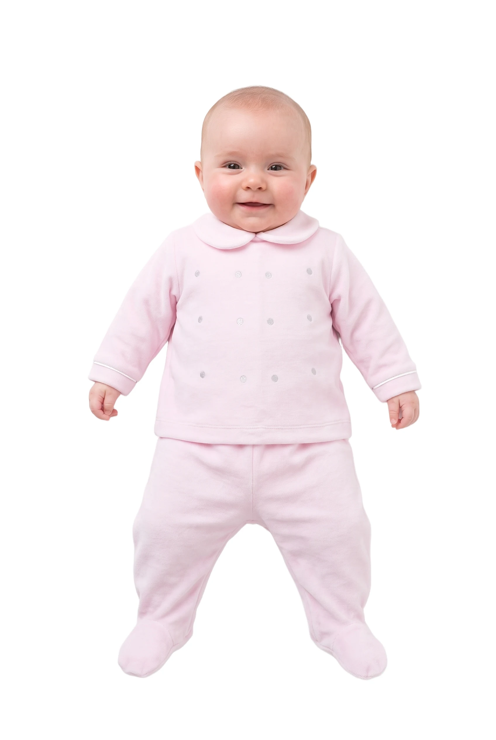 Baby Girl 2-piece Soft Velour Set Fiil Fashionwear 2544B/G