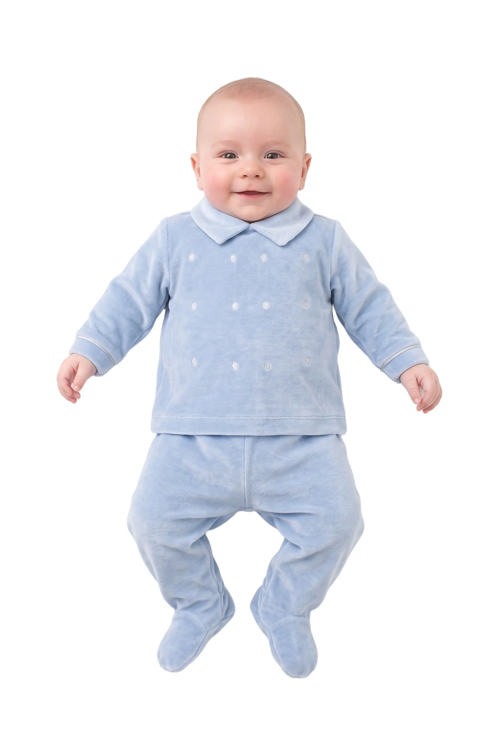 Baby Boy Soft Velour Two-piece Set Fiil Fashionwear 2544B/B